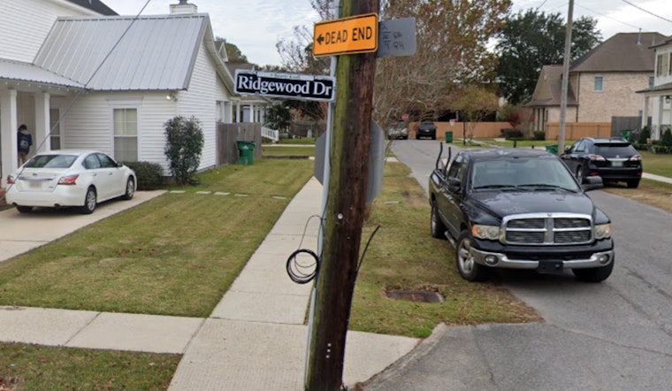 Upcoming Road Closure on Ridgewood Drive Between Palm and Colapissa Streets in Jefferson Parish