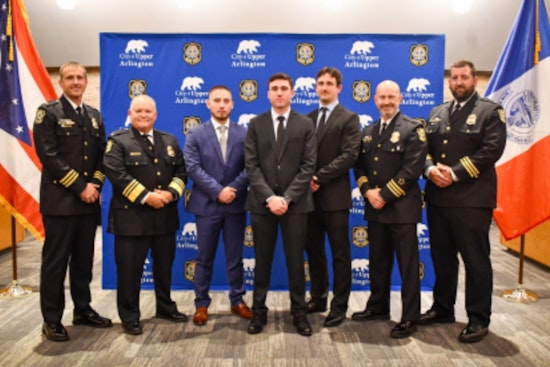 Upper Arlington Police Division Grows with Addition of Three New Officers at Swearing-In Ceremony