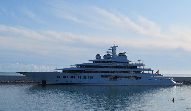 U.S. to Auction Lavish $325M Seized Russian Superyacht "Amadea" Docked in San Diego Amid Oligarch Crackdown