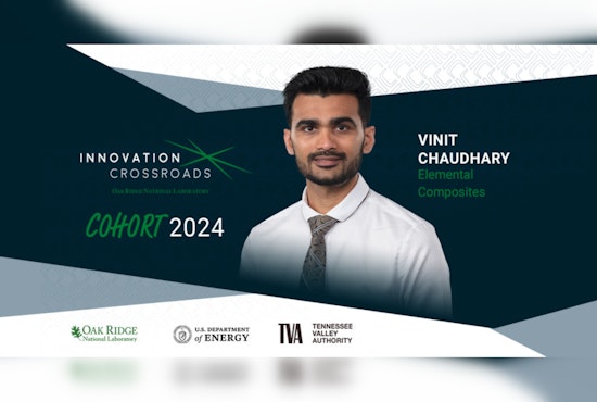 UT Knoxville Alumnus Vinit Chaudhary Spearheads Sustainable Material Innovation with Elemental Composites