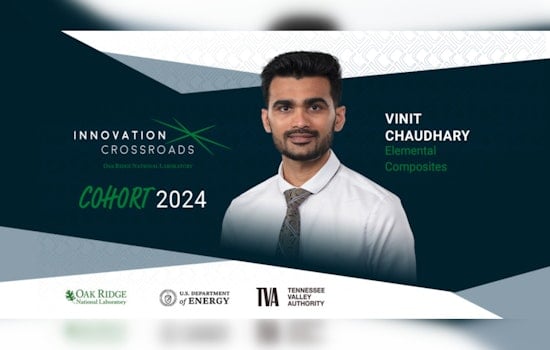UT Knoxville Alumnus Vinit Chaudhary Spearheads Sustainable Material Innovation with Elemental Composites