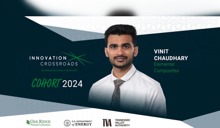 UT Knoxville Alumnus Vinit Chaudhary Spearheads Sustainable Material Innovation with Elemental Composites