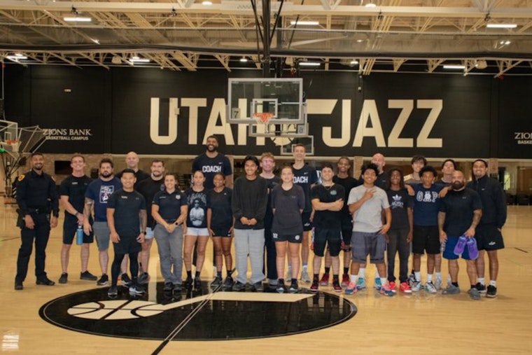 Utah Jazz Partners with Salt Lake Police to Host Youth Basketball Clinic on August 8th
