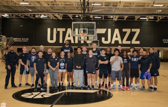 Utah Jazz Partners with Salt Lake Police to Host Youth Basketball Clinic on August 8th