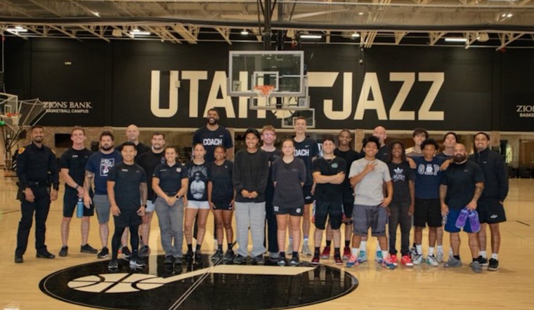 Utah Jazz Partners with Salt Lake Police to Host Youth Basketball Clinic on August 8th
