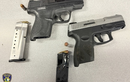 Vallejo Police Arrest Passenger for Firearm Possession After Erratic Driving Incident
