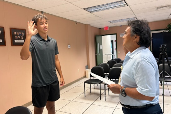 Waimea High Senior Sworn In as First Student Representative on Kaua‘i County Charter Review Commission