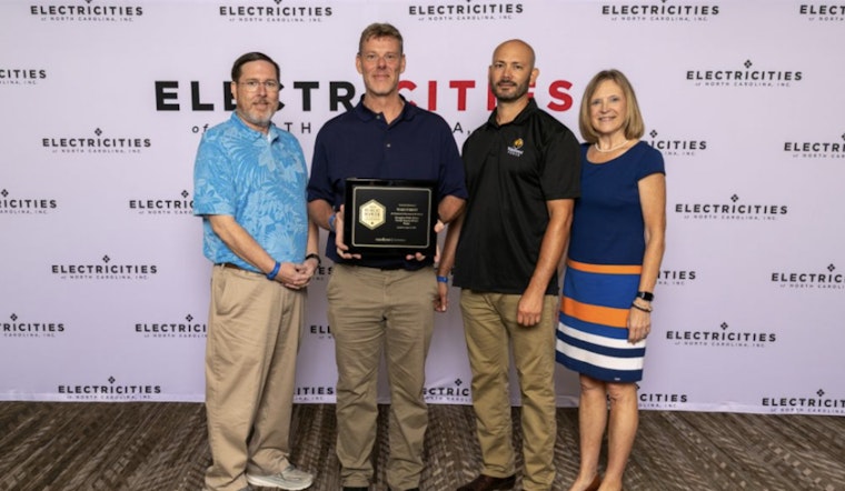 Wake Forest Power Shines with Public Power Awards of Excellence at ElectriCities Meeting