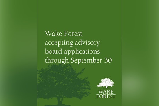 Wake Forest Seeks Engaged Citizens for Advisory Board Vacancies, Deadline September 30