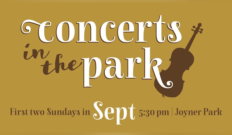 Wake Forest to Host Free "Concerts in the Park" Series in September with Performances by "The Deloreans" and "The Phoebes"