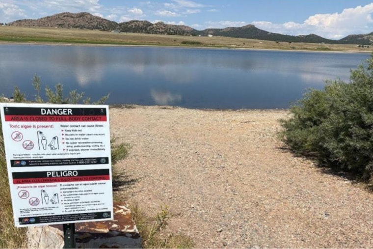 Warning Issued as Toxic Algae Bloom Strikes DeWeese Reservoir Near Westcliffe, Colorado