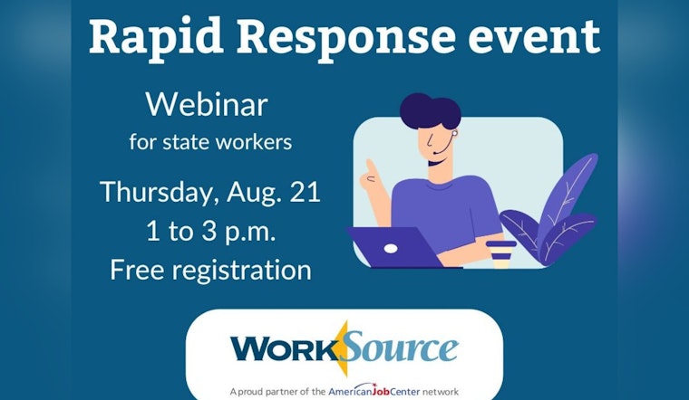 Washington Employment Security Department Offers Free Webinar to Aid Workers Amid Job Instability