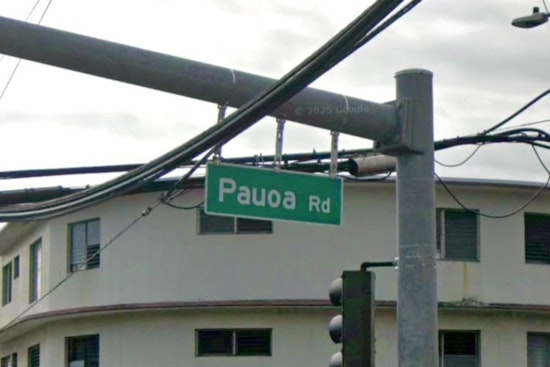 Water Main Break on Pauoa Road Causes Traffic Disruptions in Honolulu as Crews Work to Repair Damage
