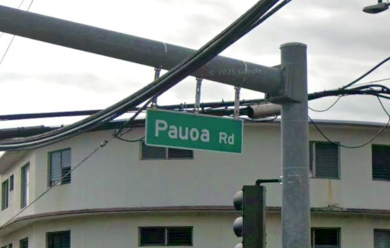 Water Main Break on Pauoa Road Causes Traffic Disruptions in Honolulu as Crews Work to Repair Damage