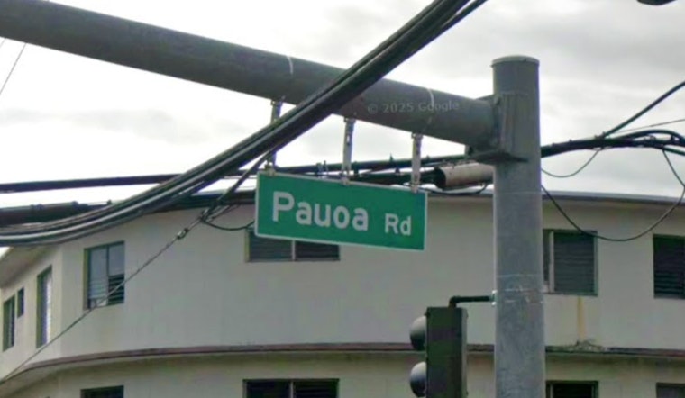 Water Main Break on Pauoa Road Causes Traffic Disruptions in Honolulu as Crews Work to Repair Damage