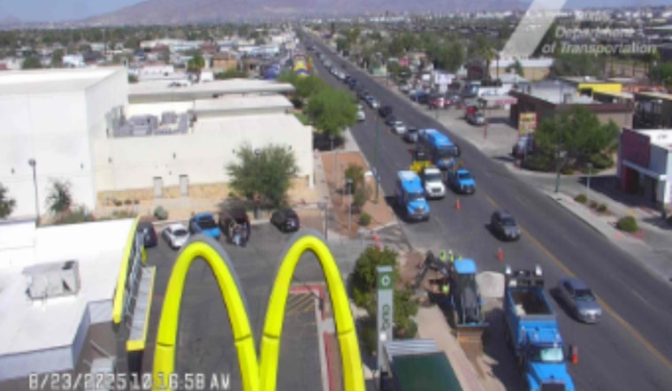 Water Service Restored in El Paso's Lower Valley Following Main Break on Alameda Avenue