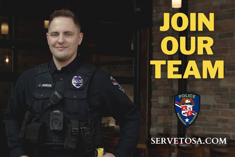 Wauwatosa Police Department Seeks Committed Recruits as Application Deadline Approaches