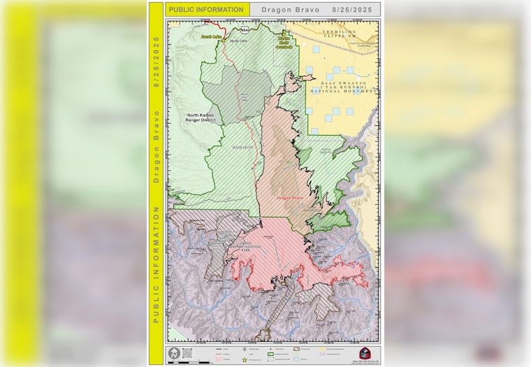 Weather Aids in Battle Against Dragon Bravo Fire, Highway 67 Safety Measures Ensue Amidst Ongoing Evacuations