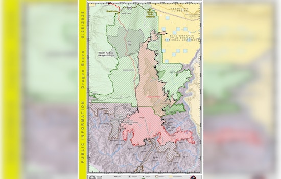 Weather Aids in Battle Against Dragon Bravo Fire, Highway 67 Safety Measures Ensue Amidst Ongoing Evacuations