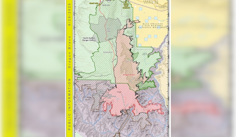 Weather Aids in Battle Against Dragon Bravo Fire, Highway 67 Safety Measures Ensue Amidst Ongoing Evacuations
