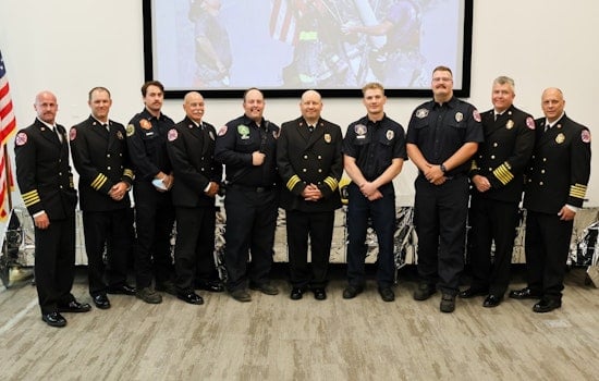 Weber Fire District Celebrates Promotions and Welcomes New Firefighters to Strengthen Community Service