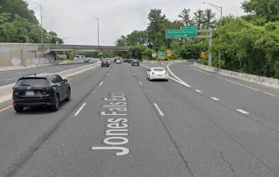 Weekend Traffic Alert: Jones Falls Expressway in Baltimore to Close Overnight for Geophysical Survey