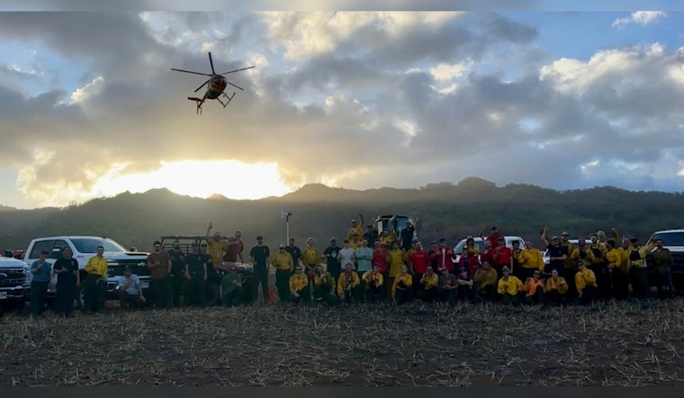 West O‘ahu Breathes Sigh of Relief as Kunia Road Wildfire Achieves 100% Containment