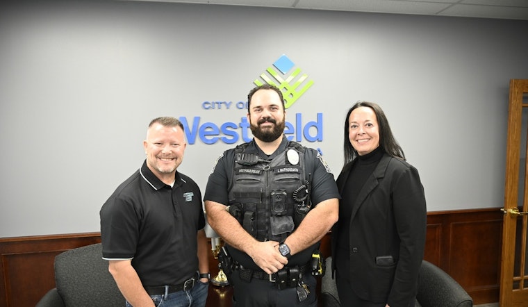 Westfield Police Department Celebrates Officer Mathioudakis's 5 Years of Dedicated Night Shift Service
