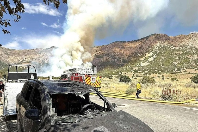 Willard Peak Fire Near North Ogden Remains Uncontained at 754 Acres, Evacuations Underway