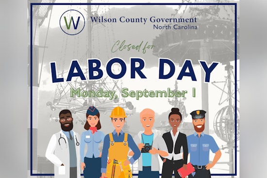 Wilson County Announces Labor Day Closures and ARRIVE Transportation Schedule