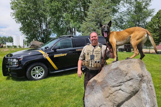 Wounded Deputy and K-9 Receive Hero's Welcome at Golden Spike Rodeo in Tremonton Following Tragic Shooting