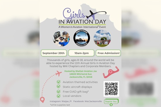 11th Annual Girls in Aviation Day to Elevate Ambitions at Jacksonville International Airport