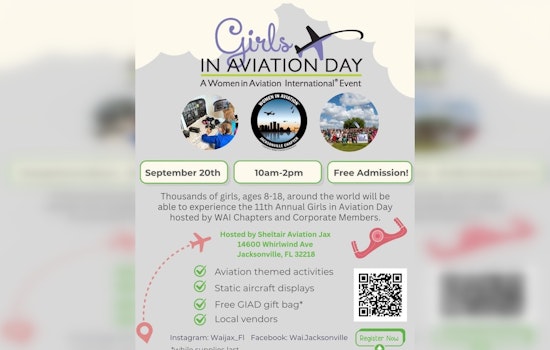11th Annual Girls in Aviation Day to Elevate Ambitions at Jacksonville International Airport