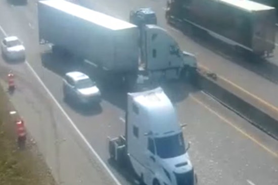 18-Wheeler Crash on I-55 Near Memphis Leads to Northbound Lane Closures and Major Delays