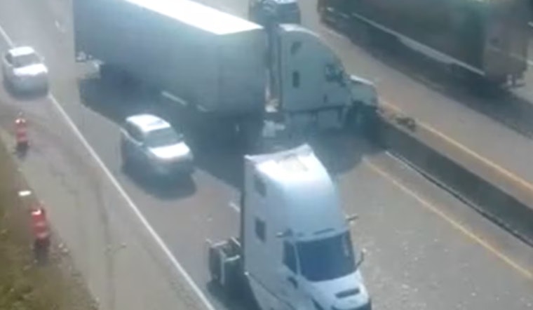 18-Wheeler Crash on I-55 Near Memphis Leads to Northbound Lane Closures and Major Delays