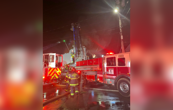 3-Alarm Fire Engulfs Commercial Laundry Business in Northwest Baltimore, No Injuries Reported