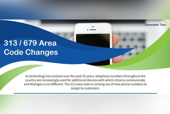 313 Area Code Gains a Partner, Detroit to Adopt 10-Digit Dialing Ahead of New 679 Code Launch