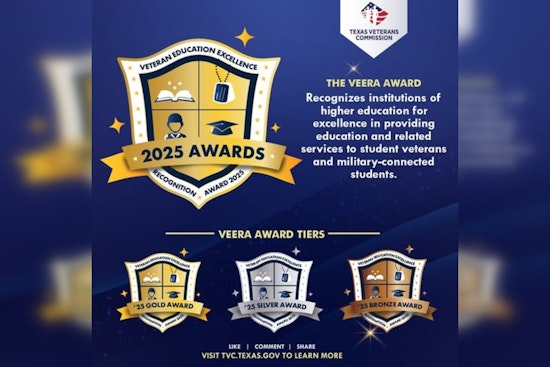 33 Texas Colleges Celebrated for Veteran Services with Education Excellence Awards