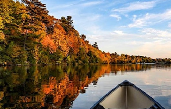 50+ Canoeing Experience Among Autumn Colors at Cleary Lake Regional Park