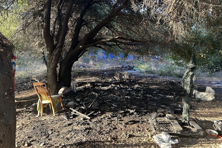 60-Year-Old Homeless Woman Arrested for Starting Fire at Novato Encampment