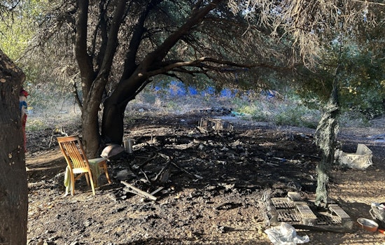 60-Year-Old Homeless Woman Arrested for Starting Fire at Novato Encampment