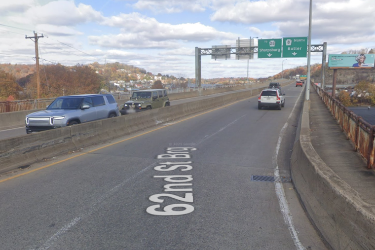 62nd Street Bridge in Allegheny County Reopens One Lane Following Early Morning Tractor-Trailer Overturn
