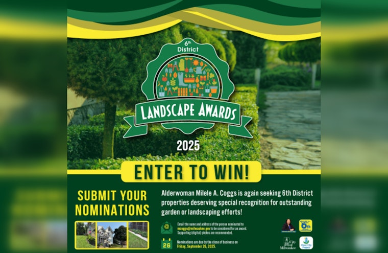 6th District Landscape Awards, Milwaukee's Call for Nominations to Celebrate Vibrant Gardens and Community Spirit