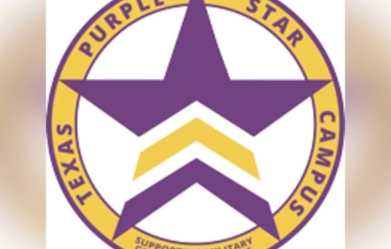 98 Texas Schools Honored with Purple Star Campus Designation for Support of Military Families