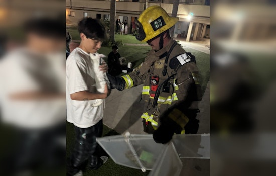 Early Morning Blaze in Santa Ana Displaces Residents and Injures Two, Heroic Firefighters Save Pet Bunnies