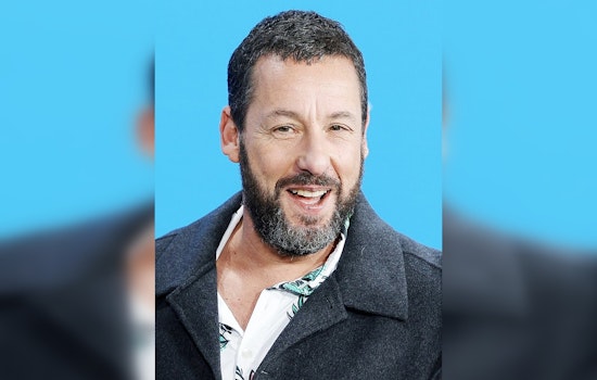 Adam Sandler Shoots Hoops with Miami Heat Talent After Tour Stop in Miami