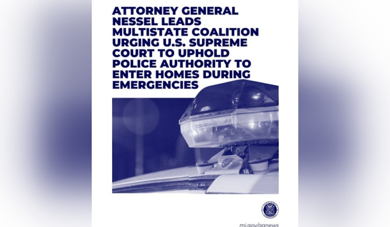 AG Nessel Leads 35 States Urging Supreme Court to Back Warrantless Emergency Home Entries