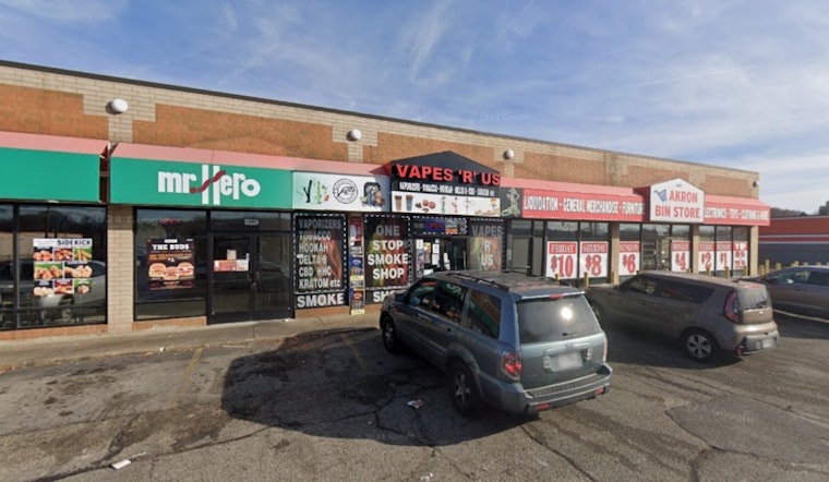 Akron Police Search for Suspect After Man Shot Outside Vape Shop on South Hawkins Avenue