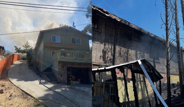 Alameda County Fire Crews Battle Intense Blaze in San Leandro, Saving Residents from Harm