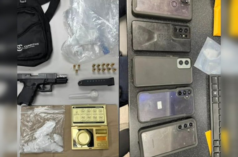 Alhambra Traffic Stop Turns Heads: Man with Broken Ignition, Meth, and Arsenal of Phones Arrested Near Valley Blvd.